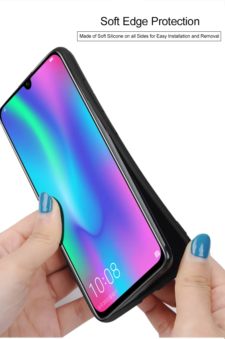 Для huawei P Smart чехол противоударный задняя крышка тканевый защитный чехол s capas MOFi Psmart чехол