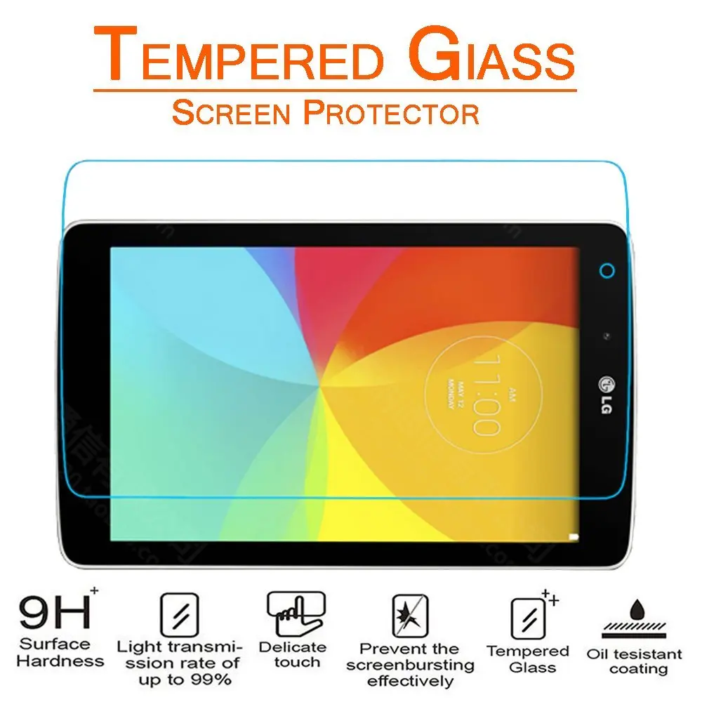 Высококачественная Защитная пленка для экрана из закаленного стекла LG G Pad 8 0 V480