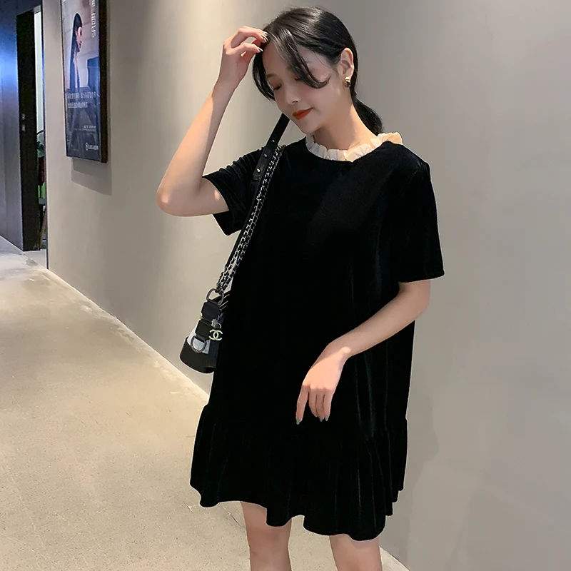 2019 Новое поступление лето платье для беременных женщина Повседневное короткий