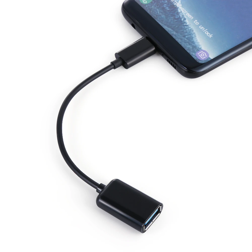 Высококачественный Кабель адаптер Type C OTG USB 3 1 папа к 0 A Женский для передачи