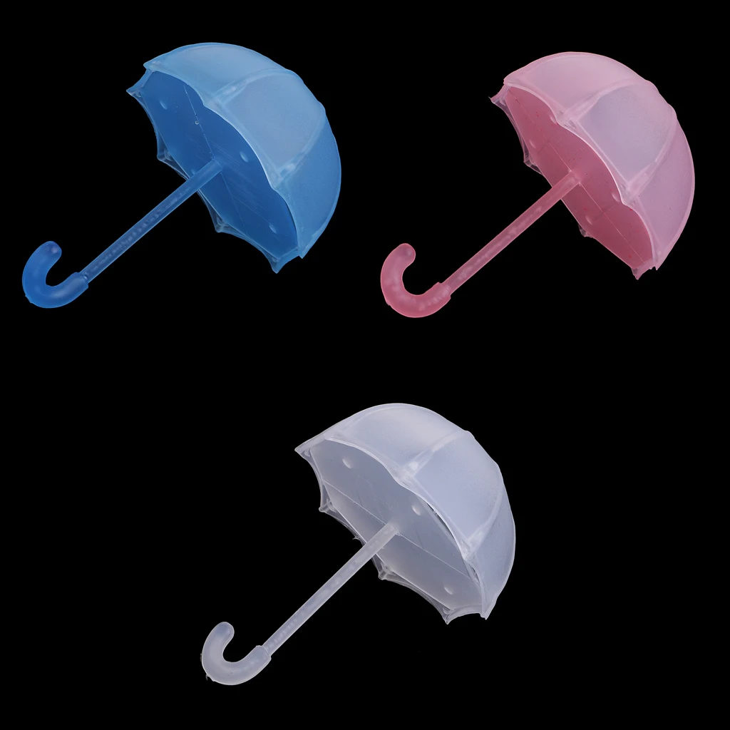 12 шт. милые мини пластиковые подарочные коробки с зонтиком для конфет и шоколада