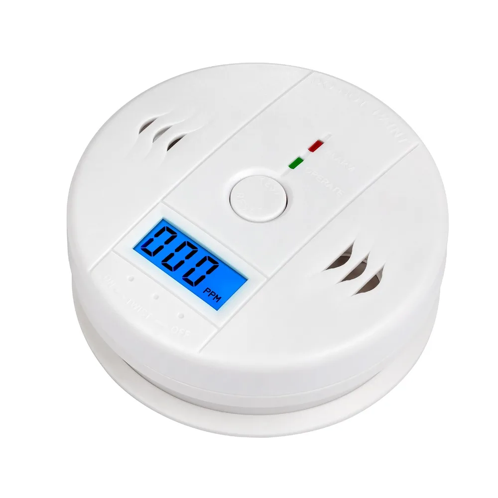 Домашняя безопасность 85 дБ предупреждение Высокочувствительный ЖК