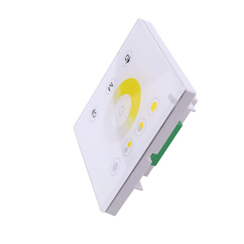 Диммеры для светодиодной ленты переключатель DC12V DC24V двойной цвет на выключенном управлении Сенсорная панель настенное крепление для 12 вольт SMD 5050 5630 Светодиодный светильник