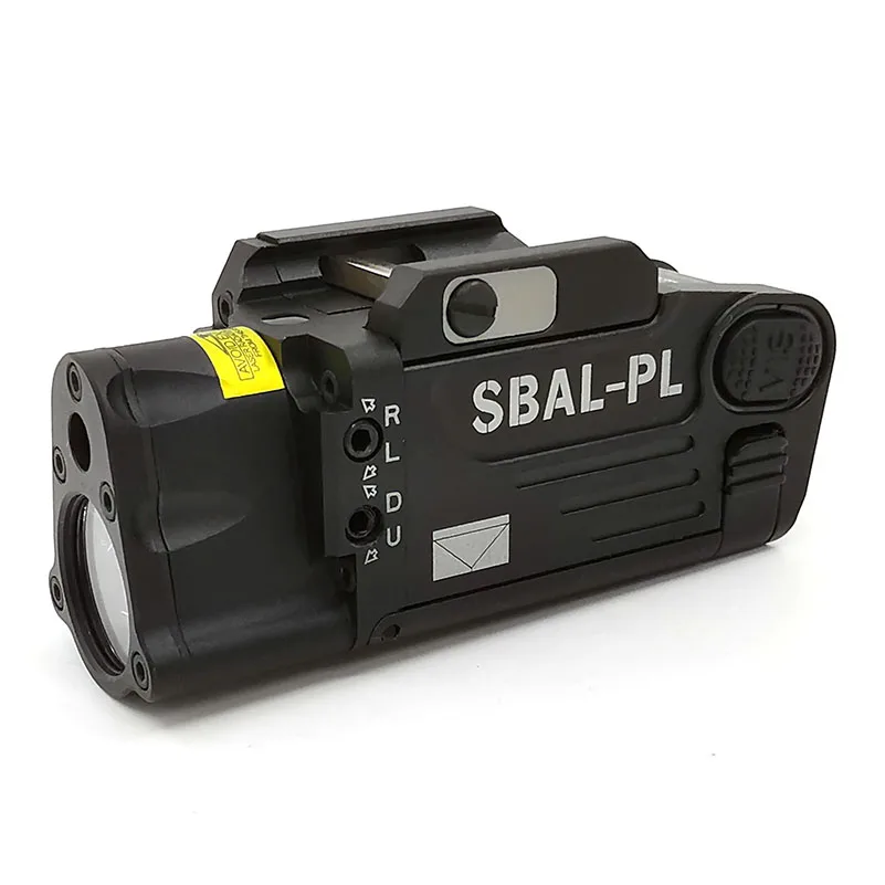 SOTAC-GEAR Тактический SBAL-PL красный лазер/светодиодный светильник постоянный мгновенный стробоскопический светильник для Пикатинни 20 мм - Цвет: Черный