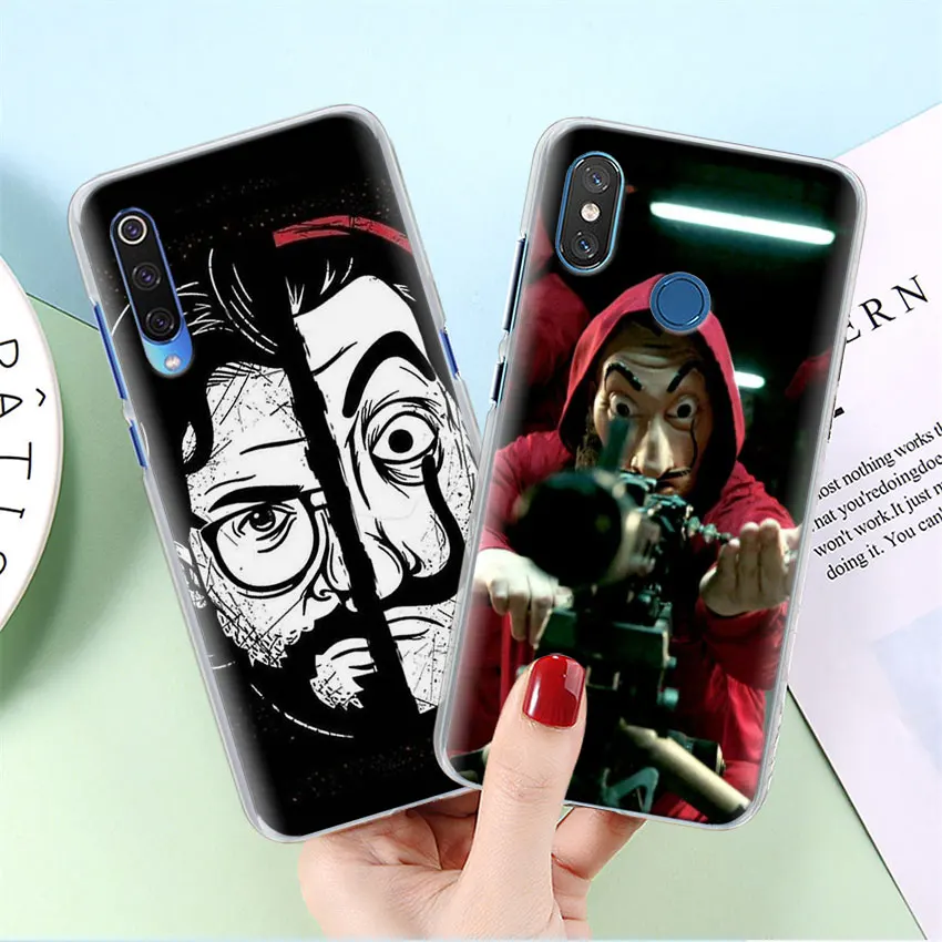 Чехол для телефона La Casa de papel для Xiao mi Red mi 7 5 6 Pro Note 7 Pro 5 5A 6 mi A1 A2 8 Lite 9 чехол