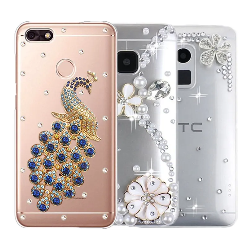 Для HTC 10 Lifestyle Crystal Bling Diamond чехлы для телефонов pro evo Google Pixel 3A 2 4 XL 3 lite Чехлы M8 M8S ocean| |