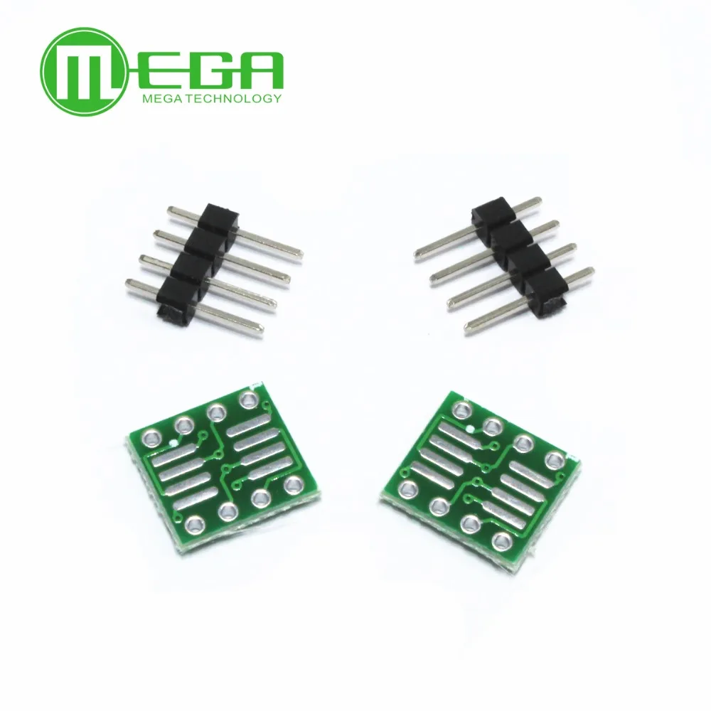 Фото 80 шт. SOP8 поворотный DIP8 / SOIC8 К DIP8 IC адаптер гнездо без PB с контактным разъемом №1