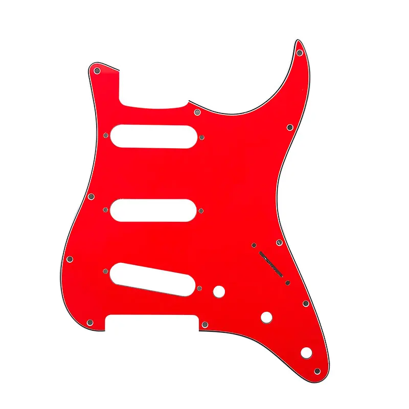Pleroo Custom Guitar pickgaurd-для 72 ✑ винтовых отверстий стандартных St накладка на гитару SSS