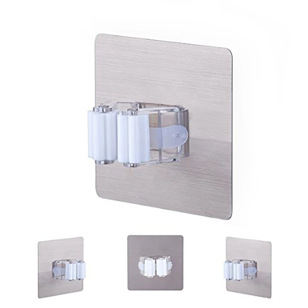 Держатель метлы Швабра подвесная настенная подставка сильный самоклеющийся