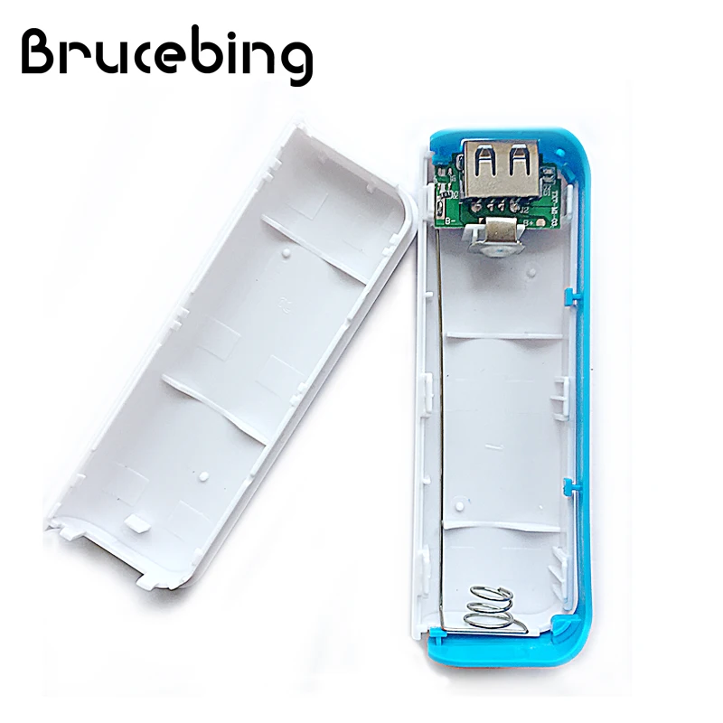 1x18650 Внешний аккумулятор Сварка USB порт внешний аккумулятор PCB зарядное устройство чехол DIY Kit Зарядное устройство(без батарей