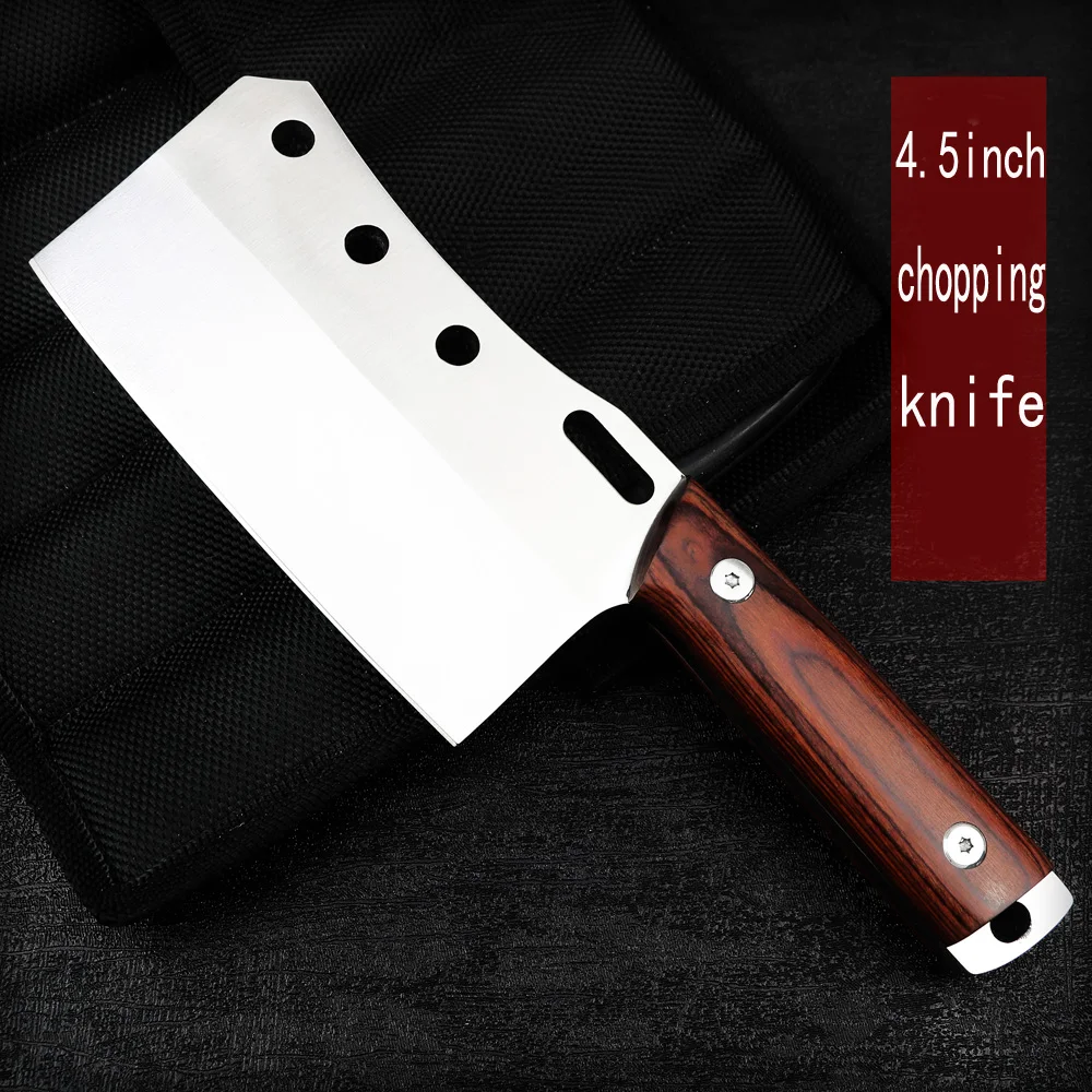 King Sea кухонные ножи из нержавеющей стали, 4,5 дюймов, разделочный кухонный нож с ручкой из смолы и волокна, аксессуары для приготовления пищи