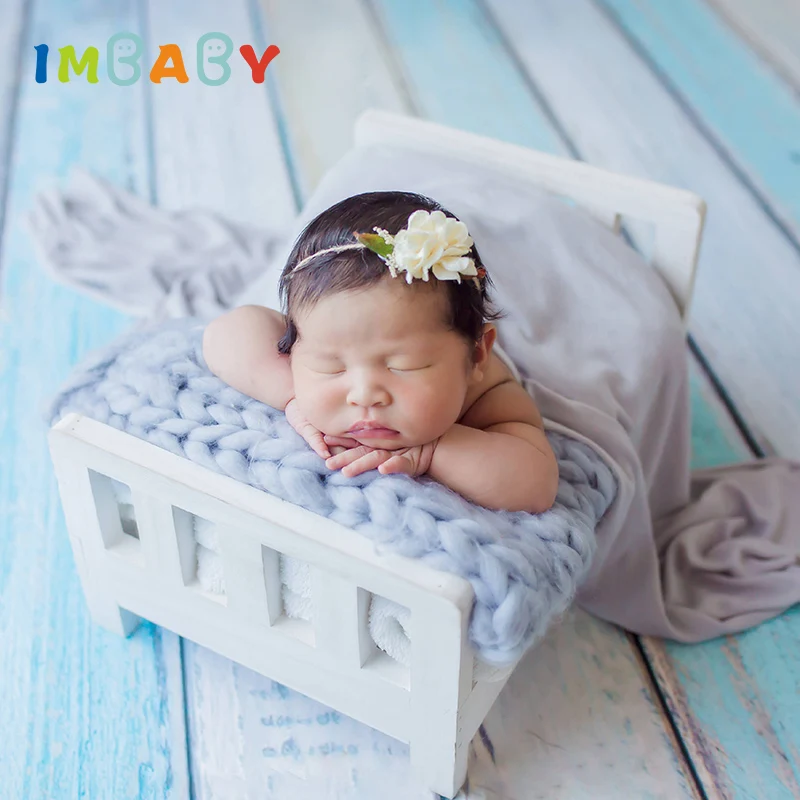 IMBABY новорожденный реквизит для фотосъемки деревянная Съемная кровать детский фон для фотосъемки аксессуары новорожденный студийный реквизит для фотосъемки