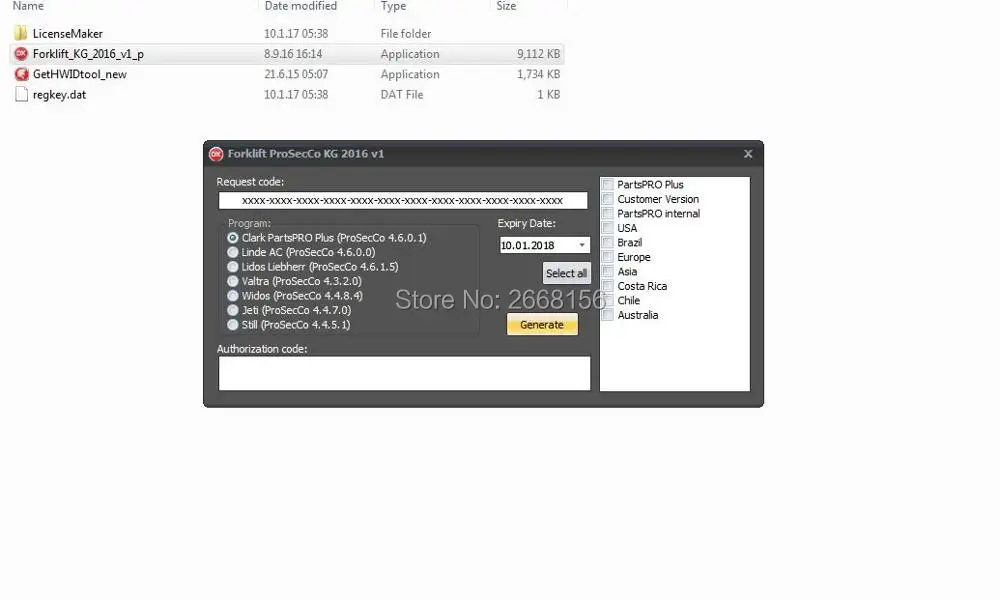 Новый вилочный погрузчик Clark Linde новинка 2016 v1 разблокированный|linde keygen|jungheinrich