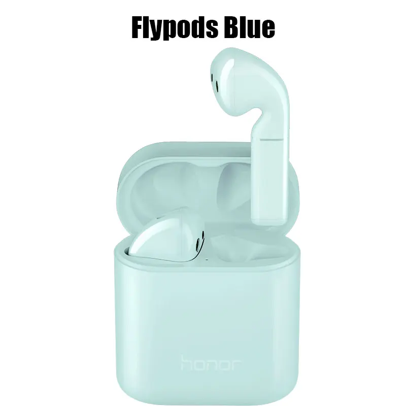 Flypods Blue Оригинальные наушники HUAWEI Honor FlyPods CM-H2S Bluetooth наушники с сенсорным управлением - Цвет: Flypods Blue