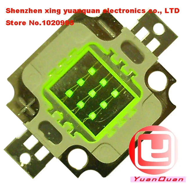 Бесплатная доставка высокая мощность 10 Вт светодиодный чип 550LM ~ 650LM шт./лот