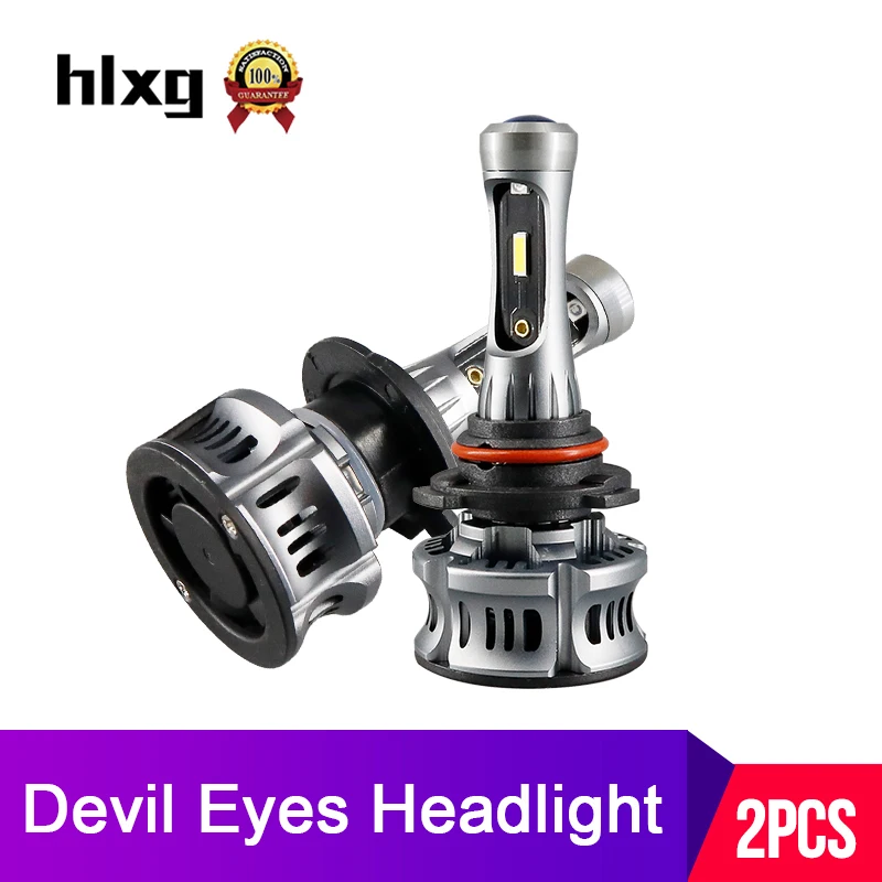 Мини объектив проектора дьявол Ангельские глазки светодиоды с чипом CSP H7