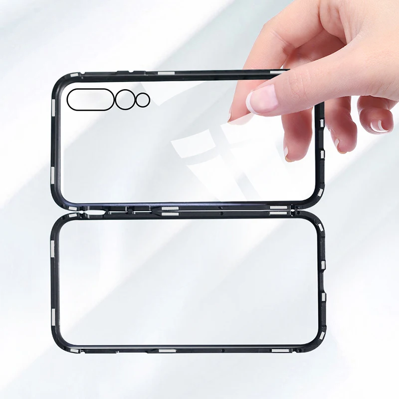 CHYI, хит 360, магнитный адсорбционный чехол для huawei P30 P30pro, закаленное стекло с магнитом, чехол для P30 pro, задняя крышка, бампер