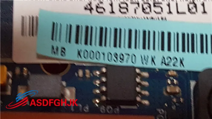 Используется для материнской платы ноутбука Toshiba Satellite L675 L675D K000103980 LA-6053P 100% TESED OK -