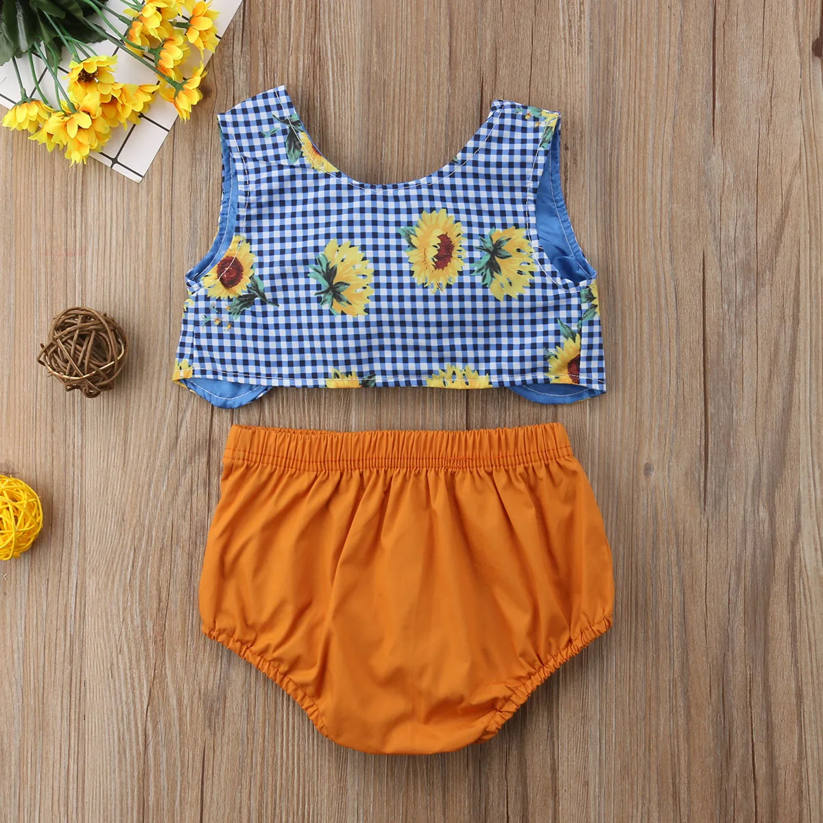 2 шт. летняя футболка с большим бантом для девочек|Ромперы| |