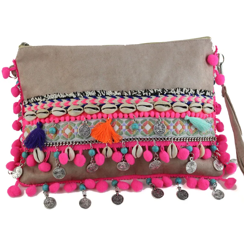 Женская сумка ручной работы 2018 женская в стиле ретро с кисточками новая сумочка