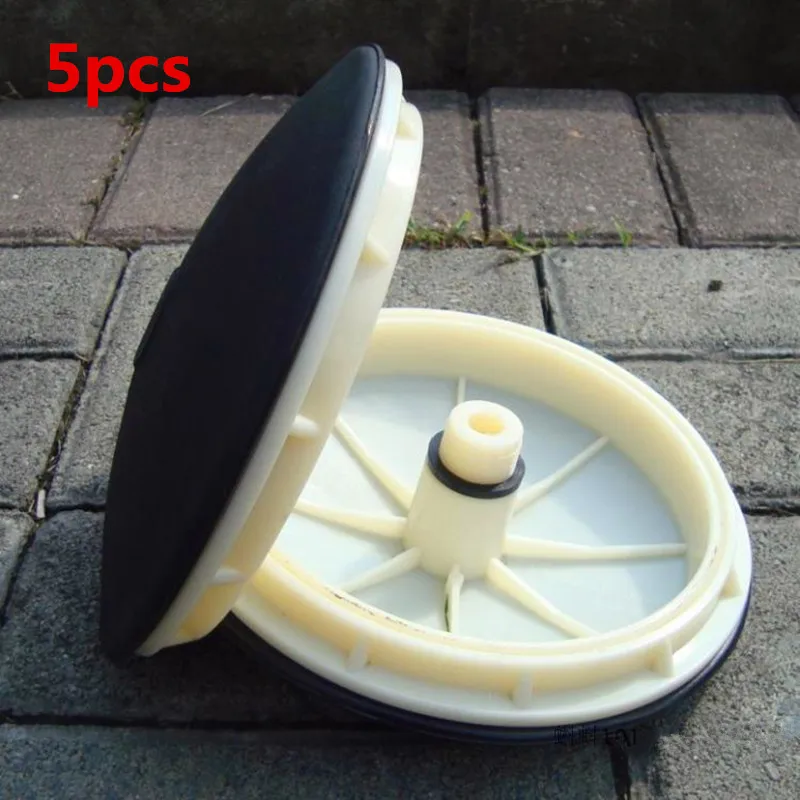 

5pcs :215mm Efficient EPDM Diaphragm Aerator Microporous Rubber Diaphragm Aeration Panel Wastewater Treatment Air Diffuser Parts
