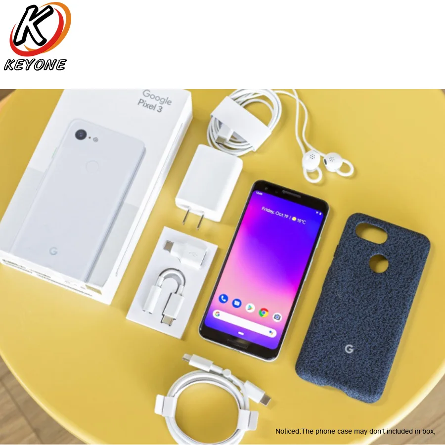 Новый мобильный телефон Google Pixel 3 LTE 5 &quot4 Гб ОЗУ 64 ПЗУ Snapdragon 845 Octa Core Andorid 9 0 двойная