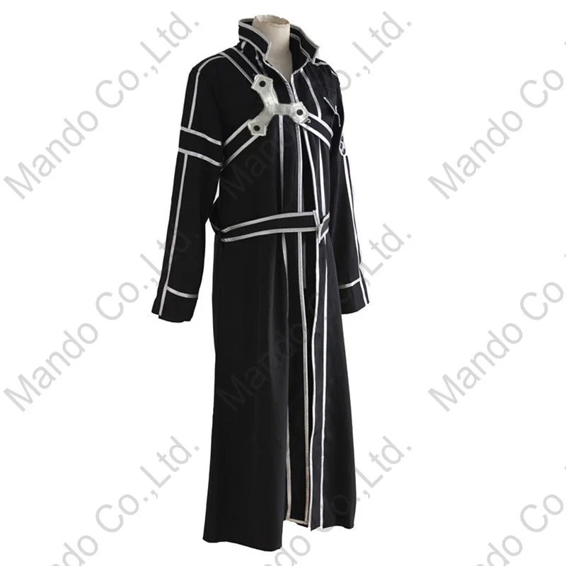 Костюм для косплея аниме SAO Sword Art Online Kirigaya Kazuto Kirito костюм Хэллоуина мужчин куртка +