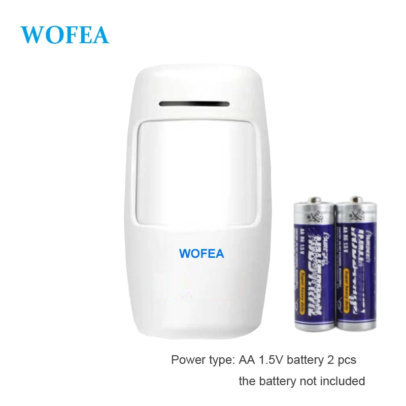 Wofea CE Rohs утвержденных Беспроводной извещатель для дома сигнализация GSM 433 315 мГц