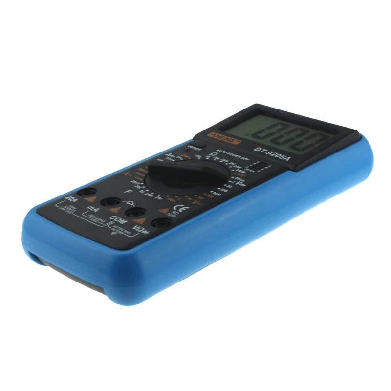 DT-9205A ЖК-цифровой мультиметр электрический ручной тестер метр AC DC