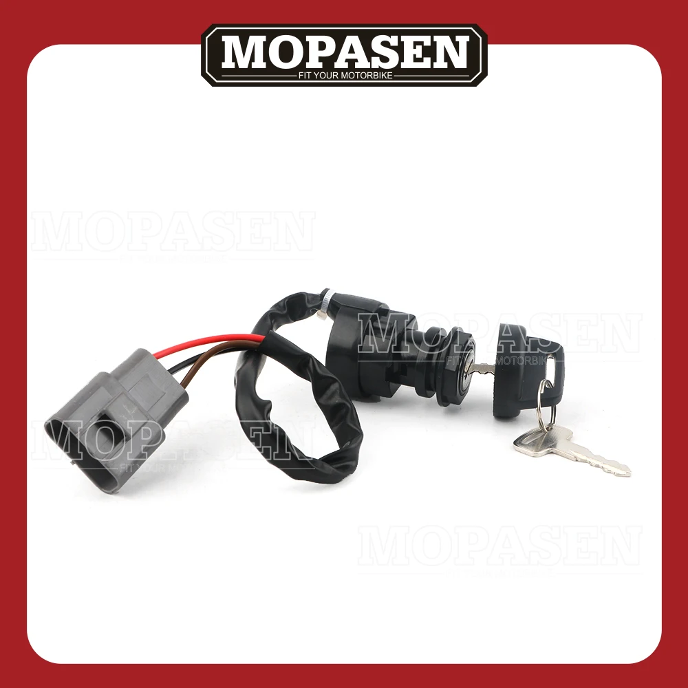 

Motorcycle Ignition Key Switch Universal Fit for Grizzly 550 YFM550 4X4 FI 2009-2014 Motorbike Replacement Accessories Parts