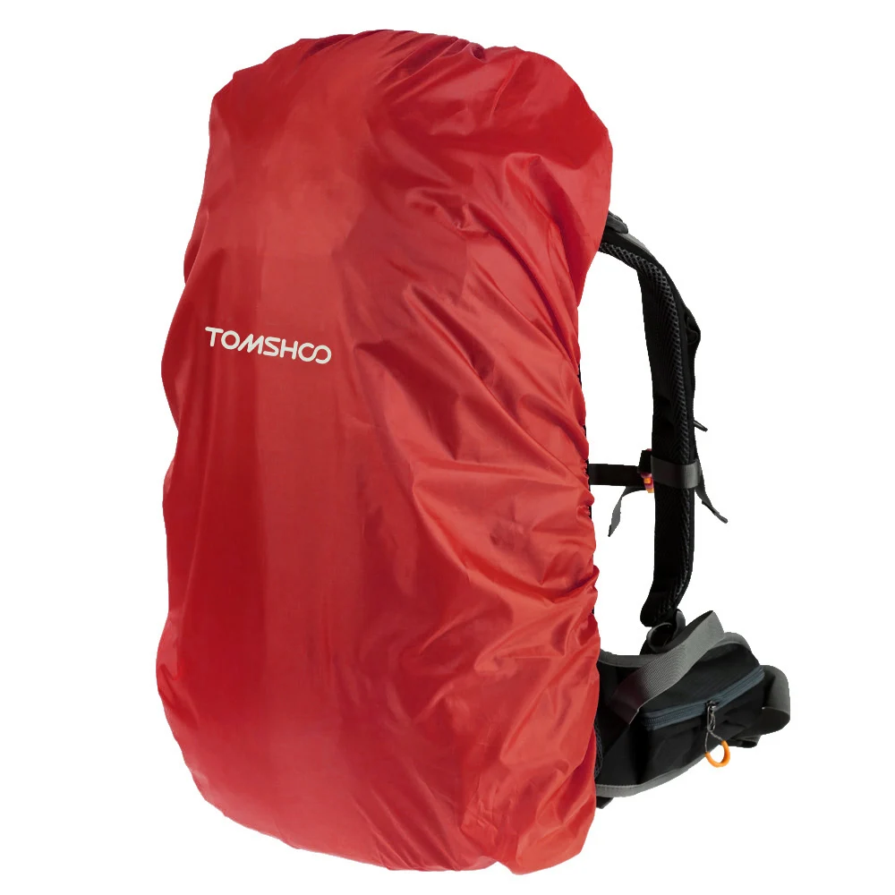 TOMSHOO 40L-50L рюкзак дождевик Портативный Сверхлегкий плечо защита водонепроницаемая сумка для наружного туризма кемпинга путешествия
