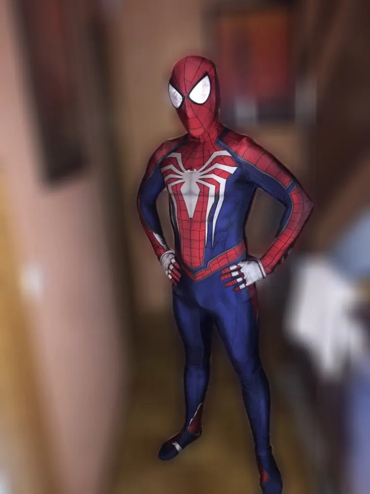 Костюм Человека паука PS4 INSOMNIAC костюм для косплея из спандекса с 3D принтом