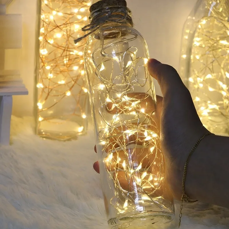 Гирлянда с медной проволокой 3 м 30 светодиодов|string led|light christmasled copper wire |