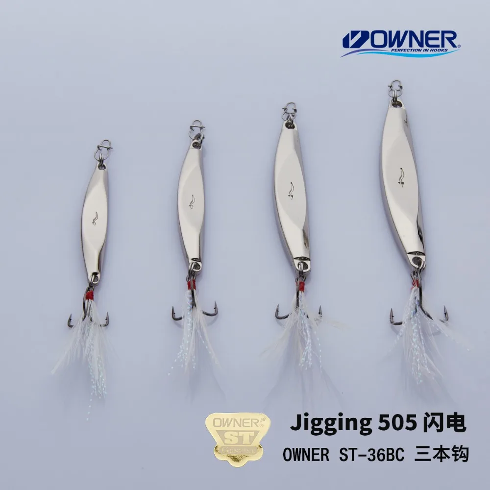 YAPADA Jigging 505 lightning 10 г/15 г усиленный тройной крючок 59-64 мм многоцветный