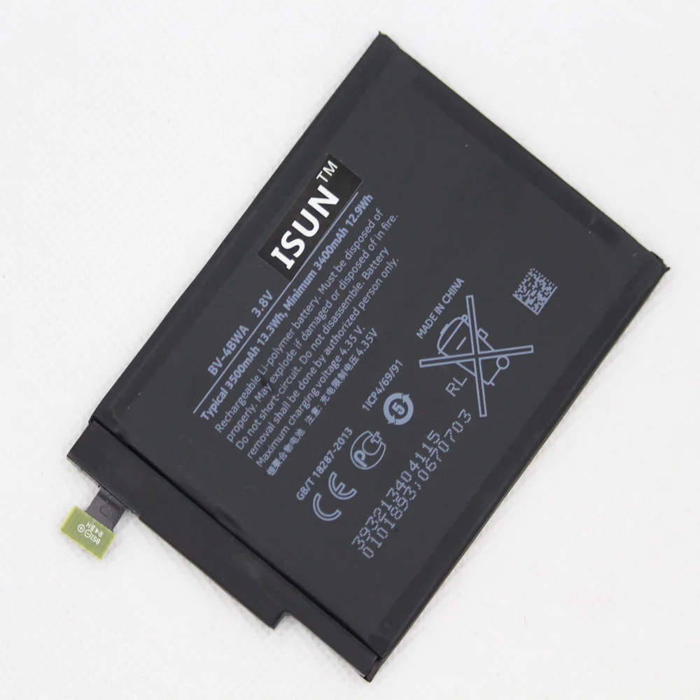 20pcs/lot 3500mAh BV-4BWA phone battery for Nokia Lumia 1320 Built-in BV4BWA mobile | Мобильные телефоны и аксессуары