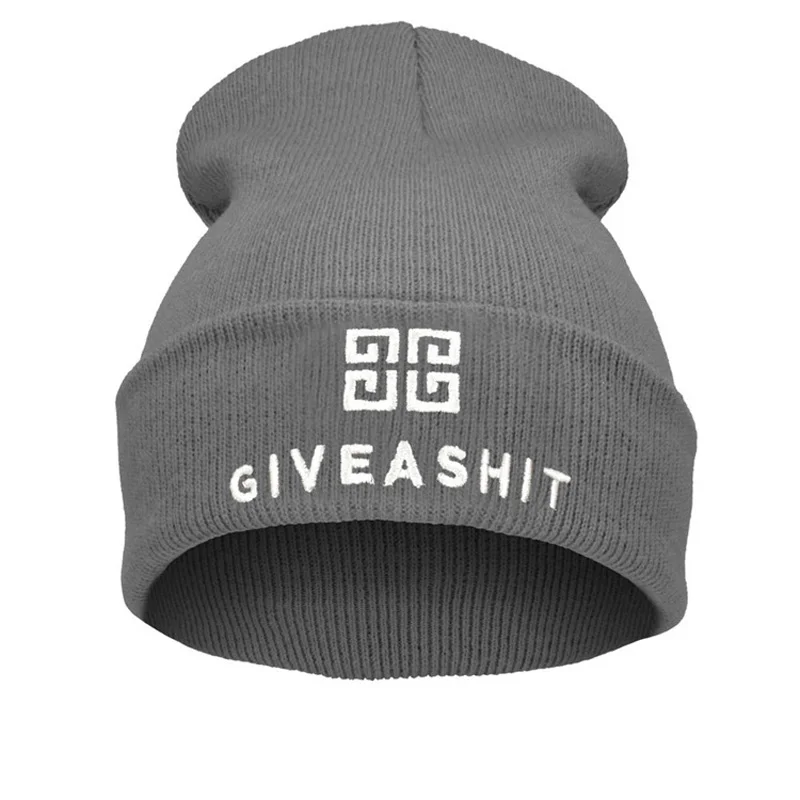 Хип-хоп Skullies &amp Beanies для мужчин и женщин буквы вышивка зимние шапки Уличная