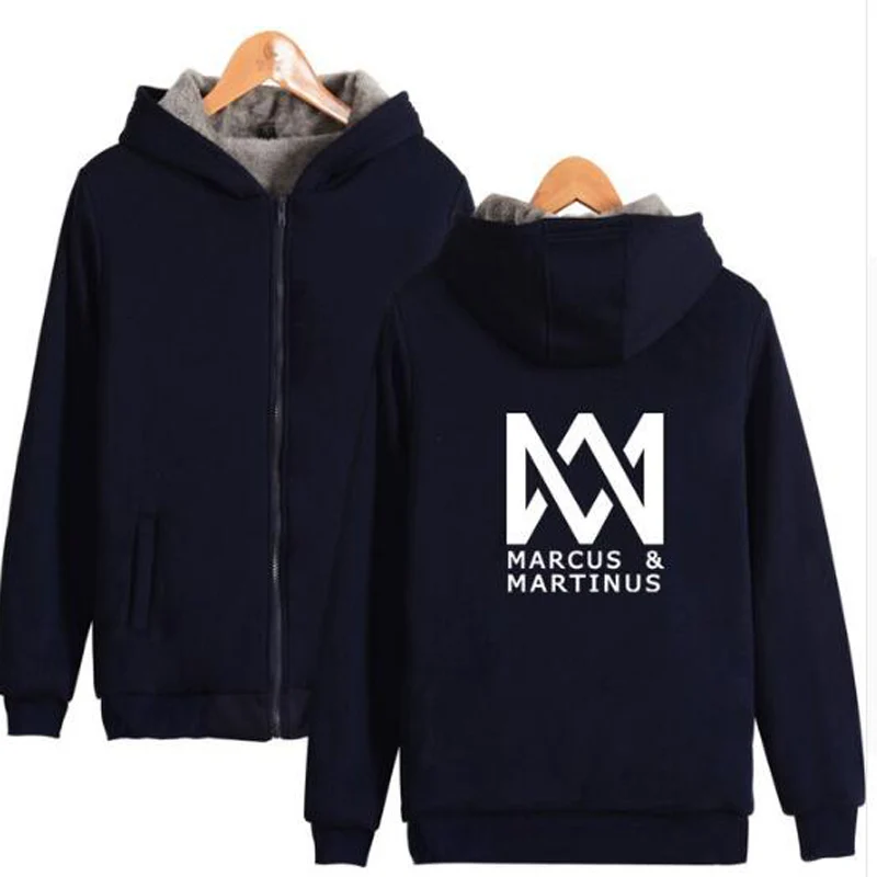 Moletom KPOP Маркус и Мартинус зимние женские куртки пальто уличная одежда хип хоп