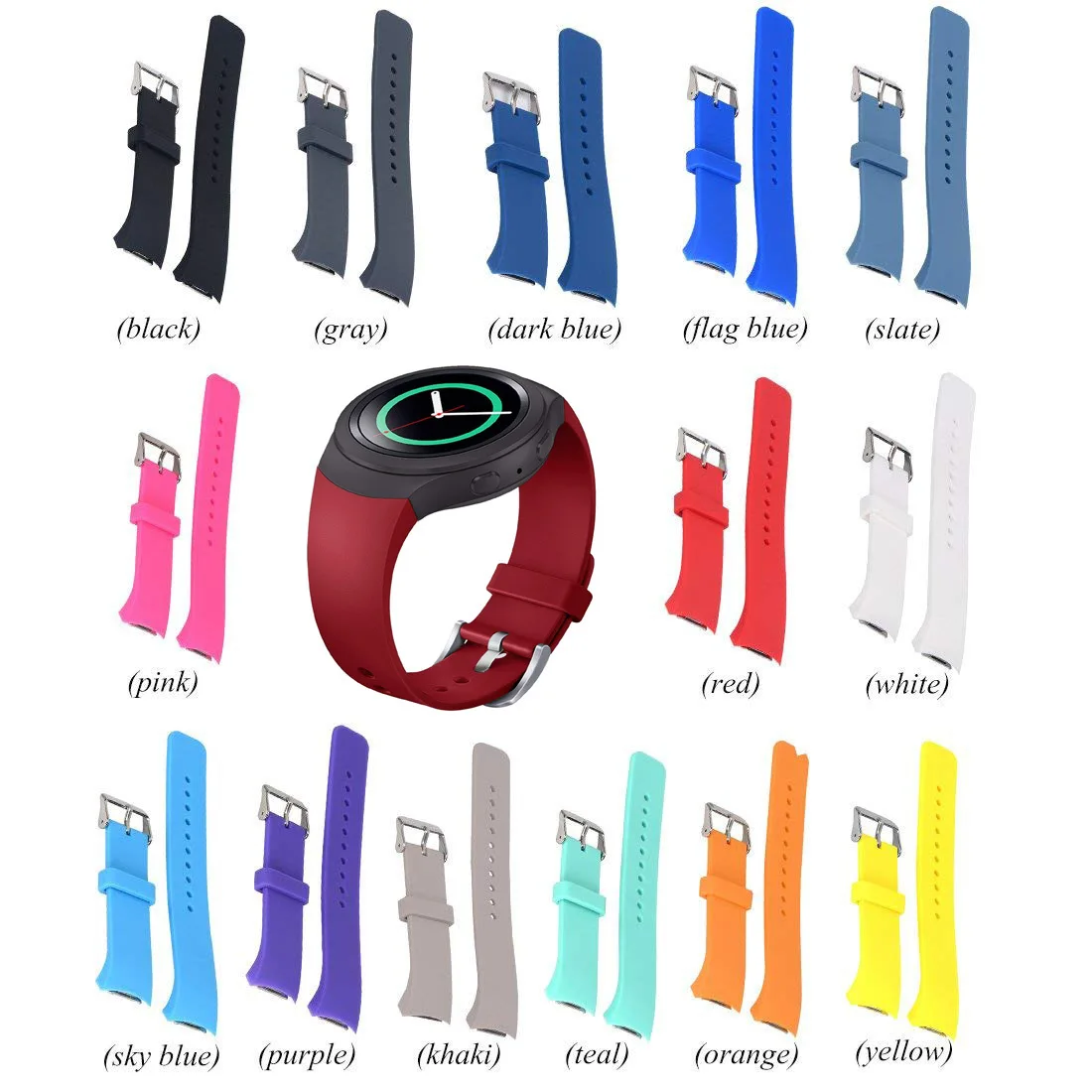 Высококачественный роскошный сменный ремешок для Samsung Gear S2 R720 R730 смарт часы