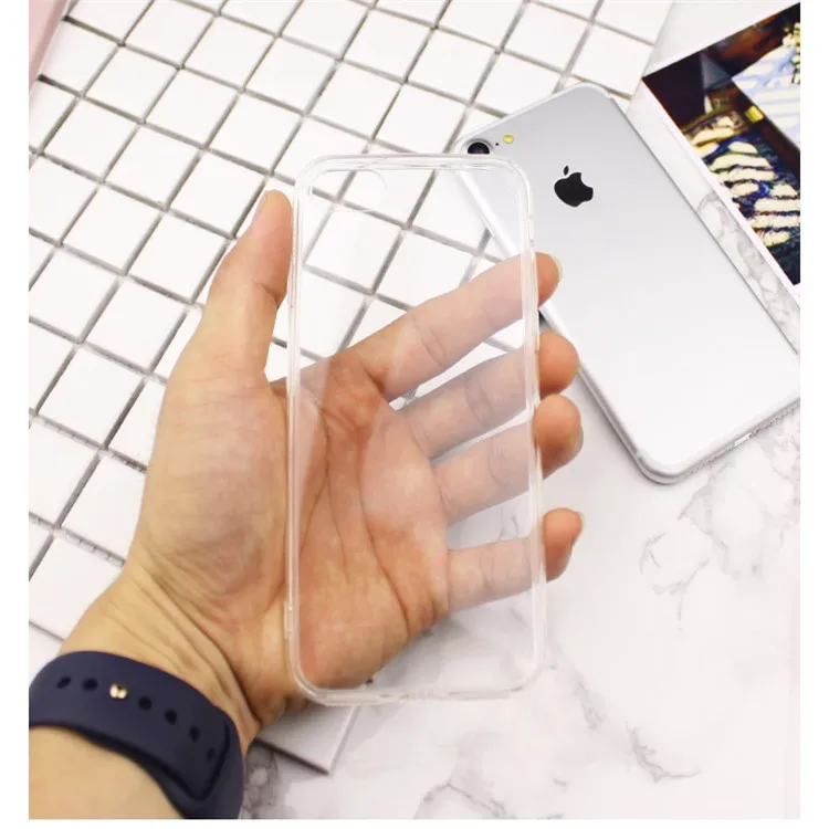 Новинка прозрачный чехол для телефона iPhone11Pro XS MAX 5S/SE 8plus 6s 7plus XR мягкий из ТПУ
