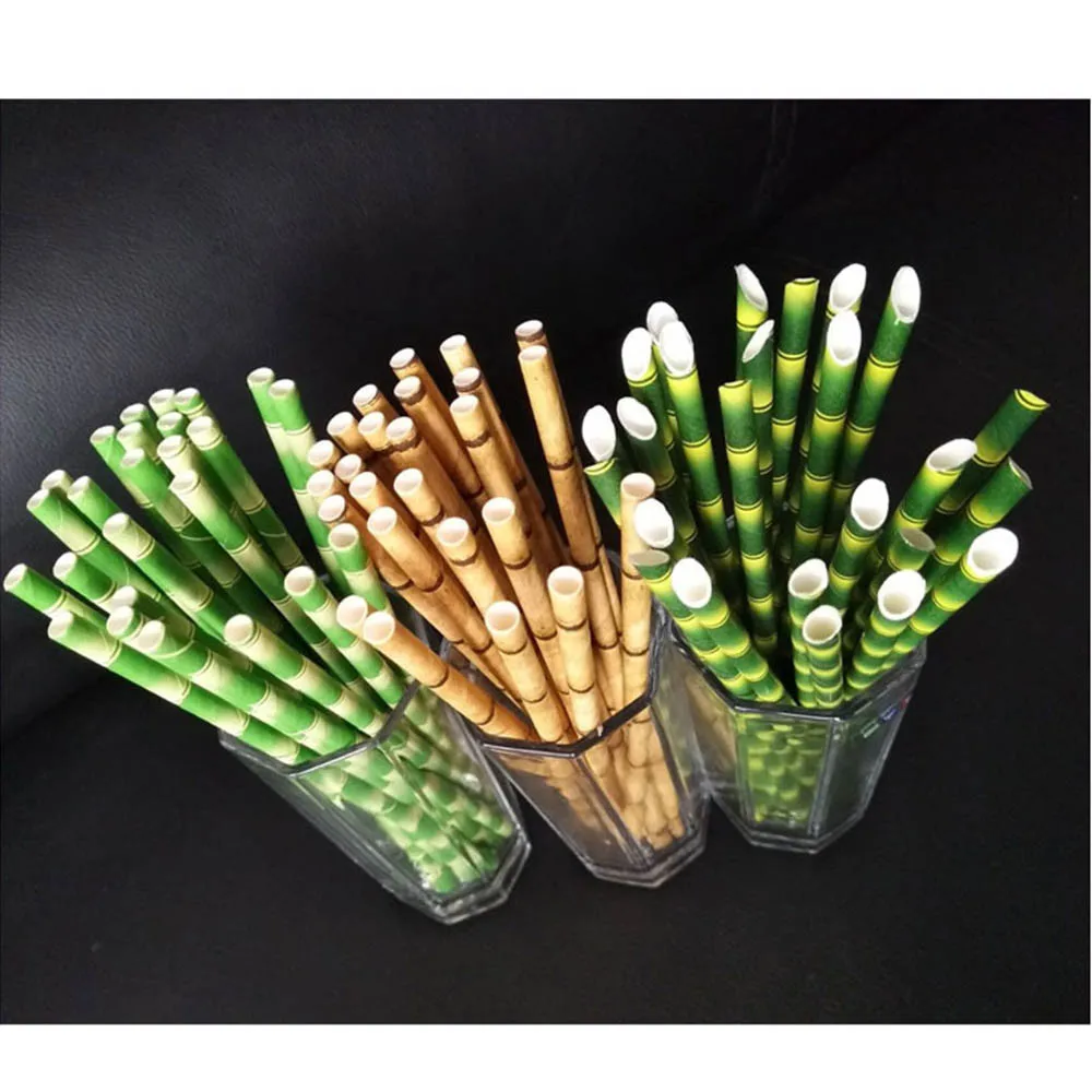 Экологически чистая биоразлагаемая пшеница 25 шт. бумажные украшения с