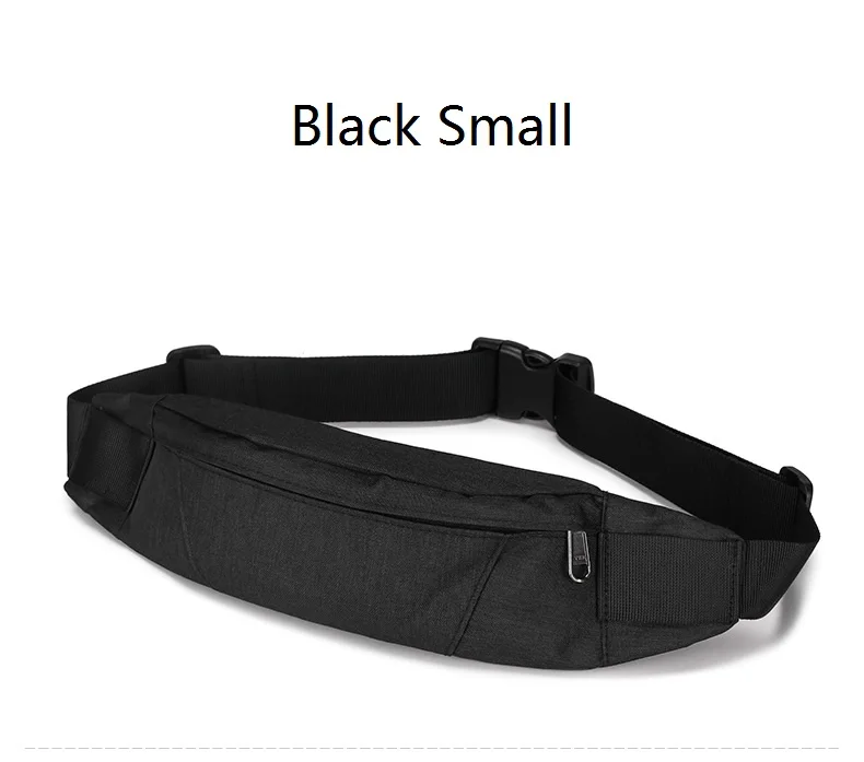 Black Small Новая повседневная спортивная трендовая Мужская многофункциональная сумка-мессенджер с карманами для мобильного телефона, нагрудная сумка CZ03 - Цвет: Black Small
