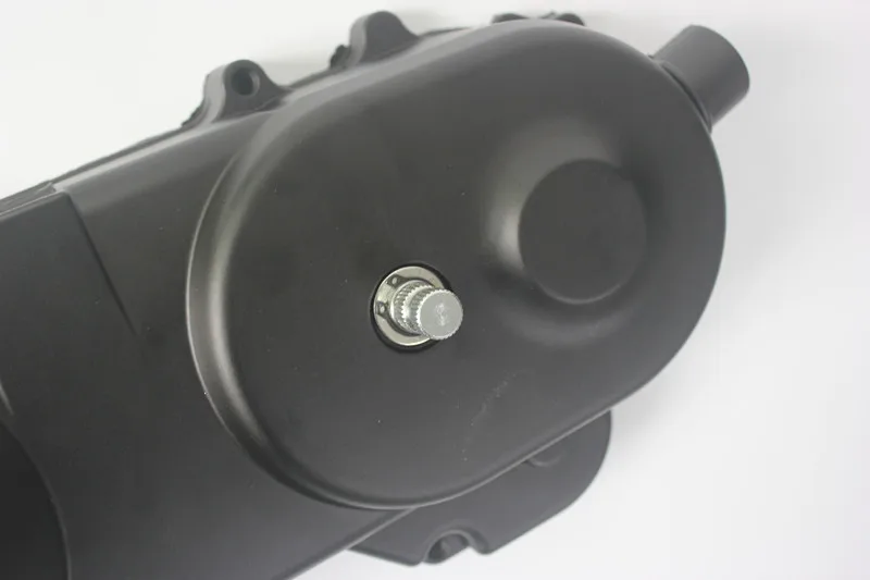 

49cc 50cc Crankcase Engine Cover Long case Motor Left GY6 Scooter QMB139 Moped 400mm + start tooth + spring