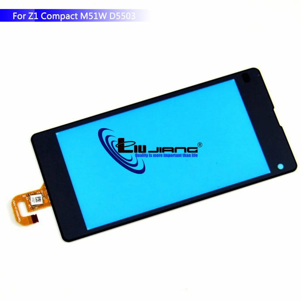 Оригинальный сенсорный экран для Sony Z1 Z1Z3 Compact Z2 Z3 Z4 Z5 дигитайзер передняя