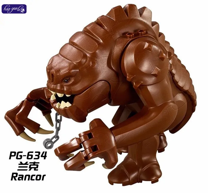 HAOGAOLE 1 шт. PG634 коллекция супер-наследия строительные блоки Jabba Rancor кирпичи экшн