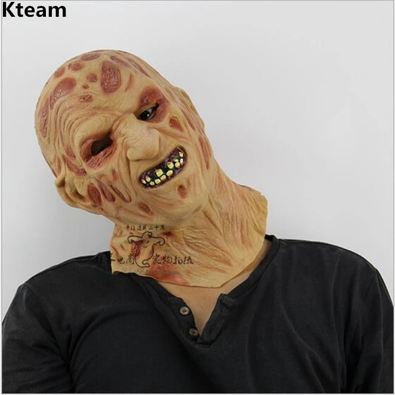 Лидер продаж реалистичные игрушки Крюгер Костюм реквизит латексная маска