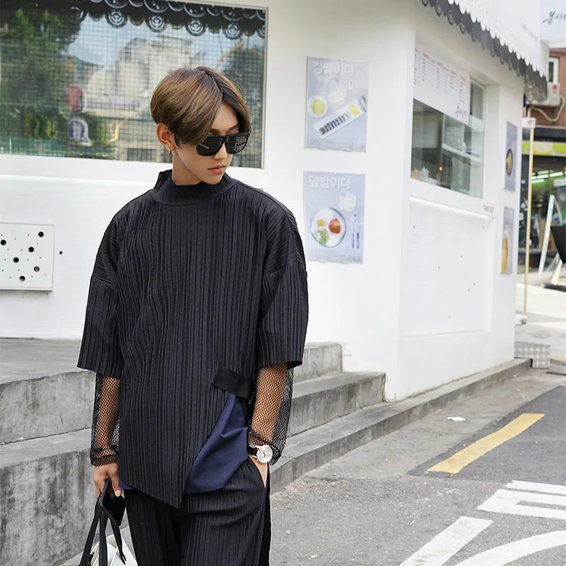 Фото! Летняя персонализированная футболка с коротким рукавом Мужская свободная