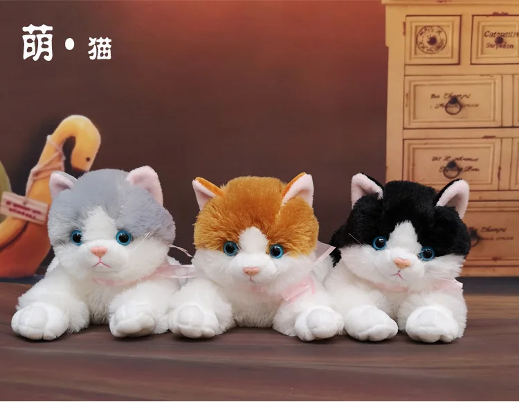 Millffy, 1 шт., новинка, 15-40 см, имитация кошки, кукла, плюшевая игрушка, японская кошка, плюшевая подушка, подушка для сна, подарки для девушки