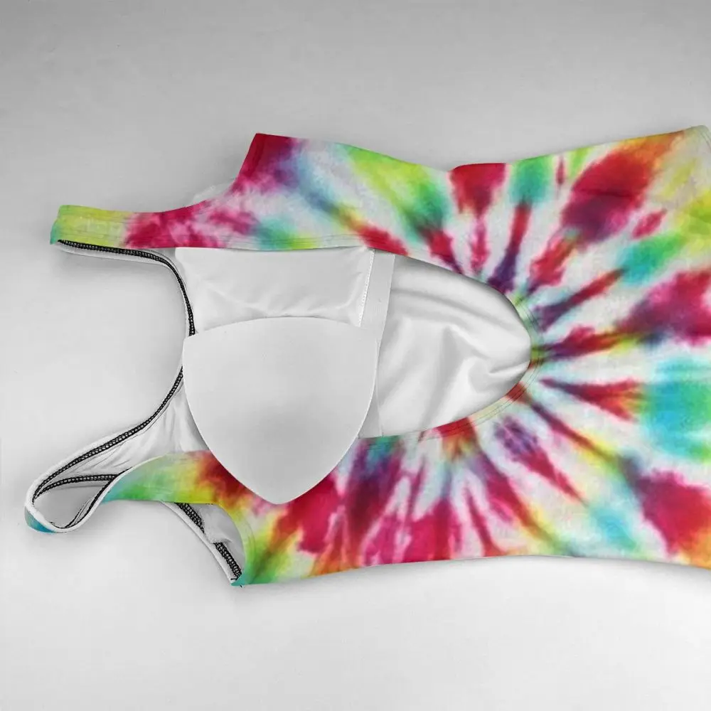 Моющий пастельный галстук краситель Женский сплошной сексуальный 3D принт