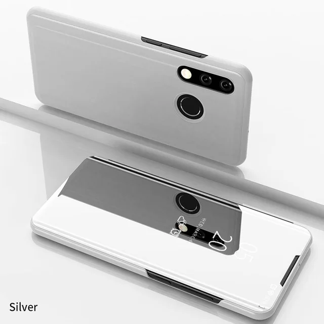 Умный зеркальный флип-чехол для huawei P Smart чехол-накладка P Smart Plus smart+ Fundas Coque On Hauwei P Smart Z PSmartZ чехол