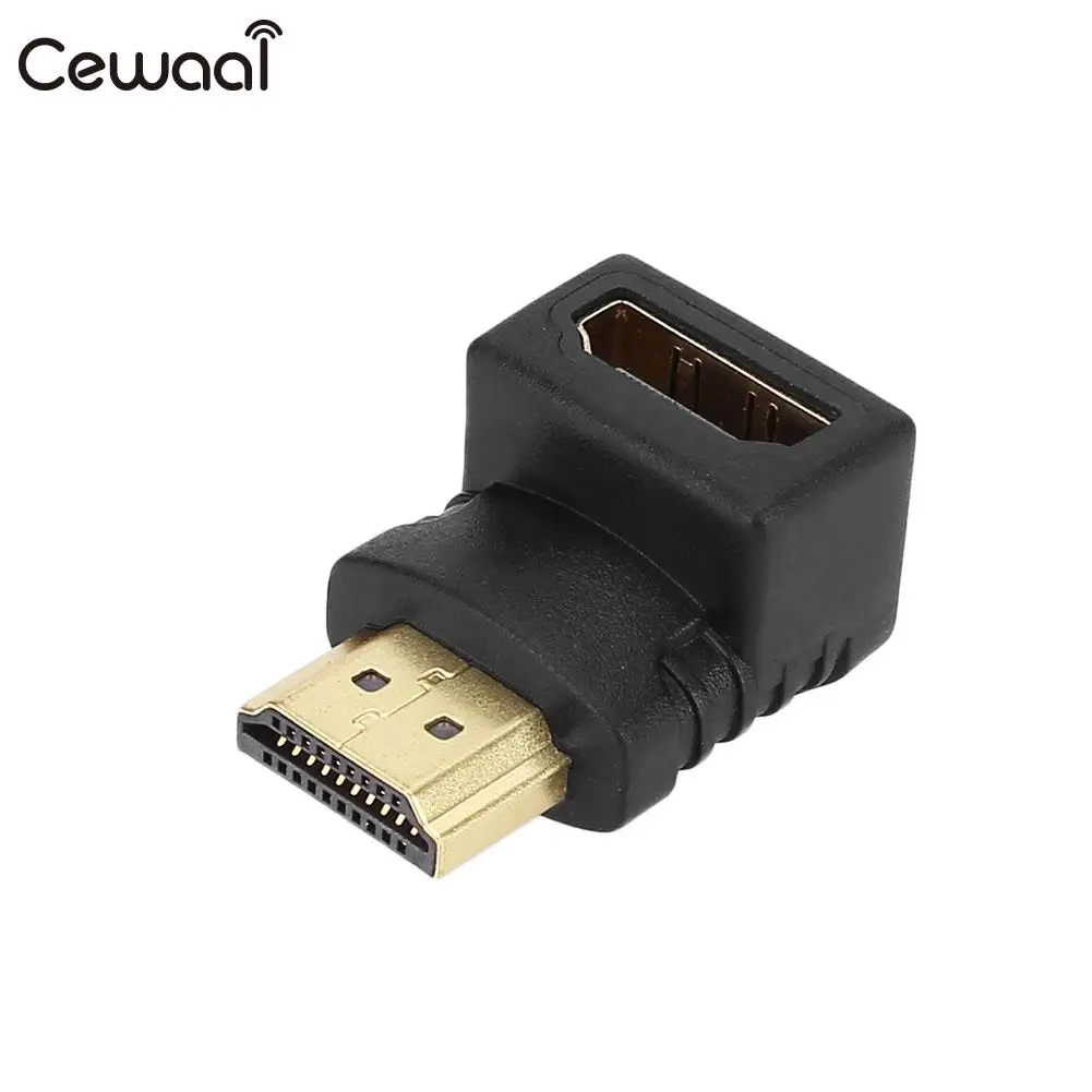 HDMI мужчин и женщин M/F угловой удлинитель Разъем для HDTV практичный |